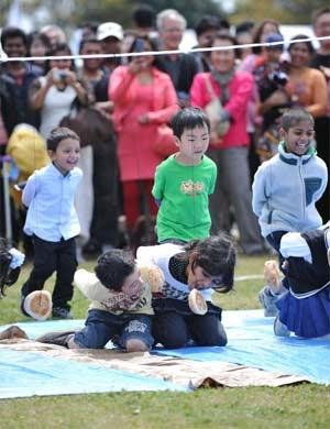 New Year Festival 2010 Japan was held in Ibaraki