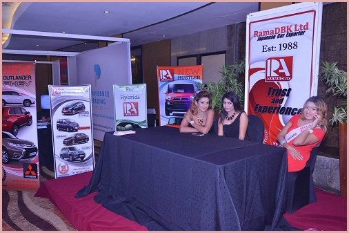 RamaDBK exhibition stand with company representatives