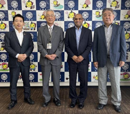 SLBCJ Meets Mayor of Kawagoe.