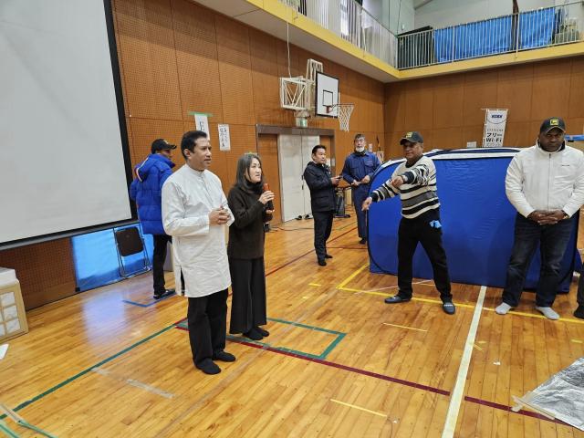 SLBCJ Members Visited Wakura Elementary School in Noto Prefecture, Where Affected by the Earthquake.