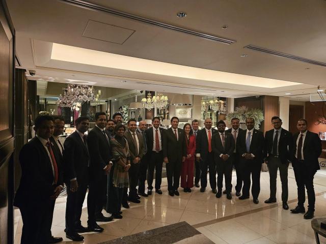Business Council Official Dinner for 2024 at the Tokyo intercontinental Bay Hotel.