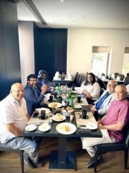 SLBCJ International Director Mr. Sajeev Rajaputhra had a meeting regarding the establishment of an International Federation of Business Councils